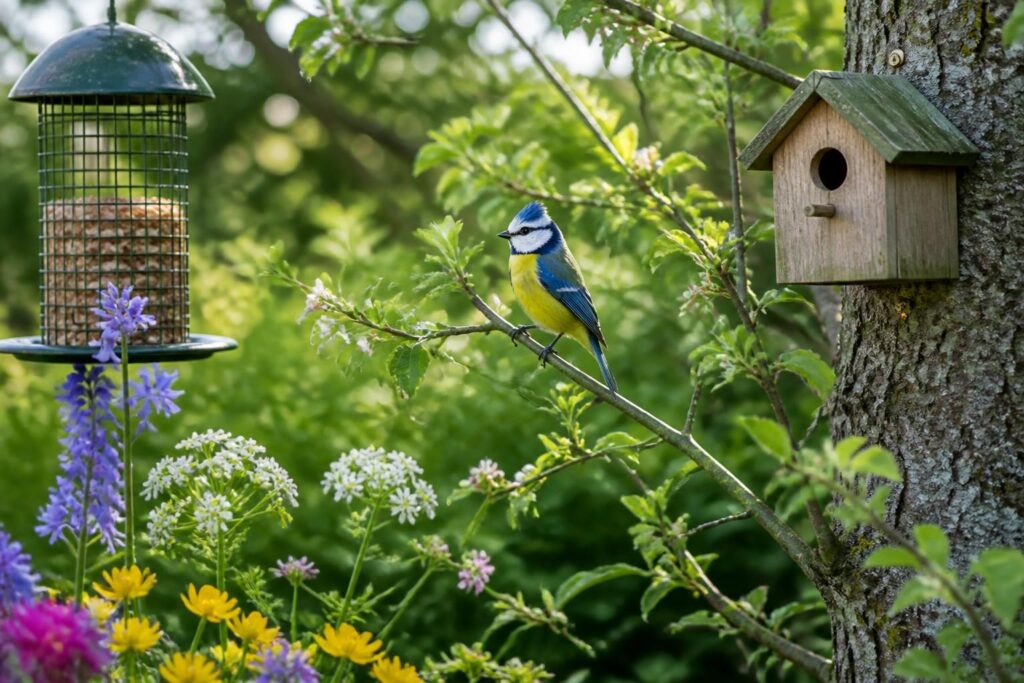 découvrez comment attirer la mésange bleue dans votre jardin grâce à nos astuces simples et efficaces pour observer cet oiseau magnifique de près.