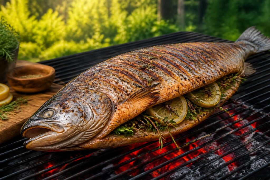découvrez nos astuces pour cuisiner un saumon entier au barbecue, alliant saveurs délicates et méthode écologique pour un repas réussi.