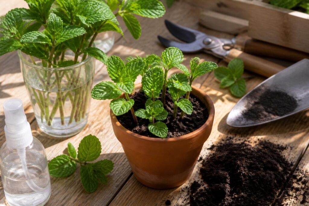 découvrez nos astuces naturelles pour réussir la bouture de la menthe et obtenir des plants vigoureux facilement.