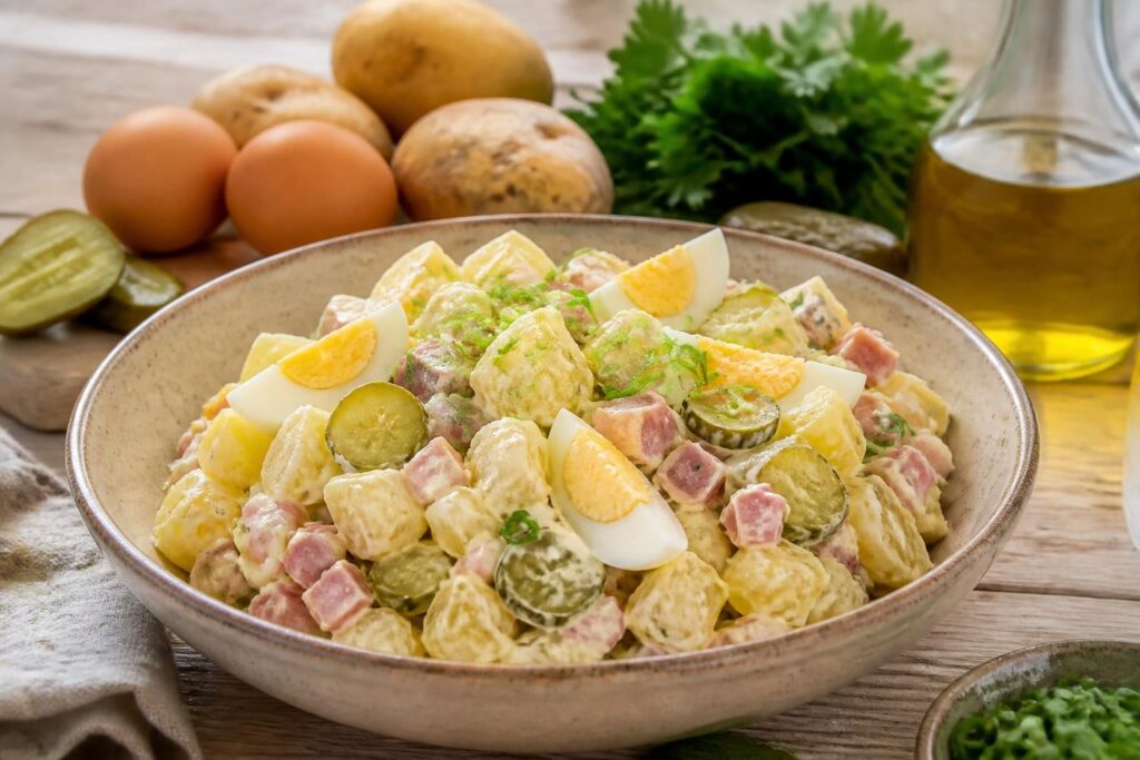 découvrez la salade piémontaise italienne, une recette fraîche et authentique aux saveurs riches, parfaite pour vos repas d'été. secrets et astuces pour réussir ce classique italien.