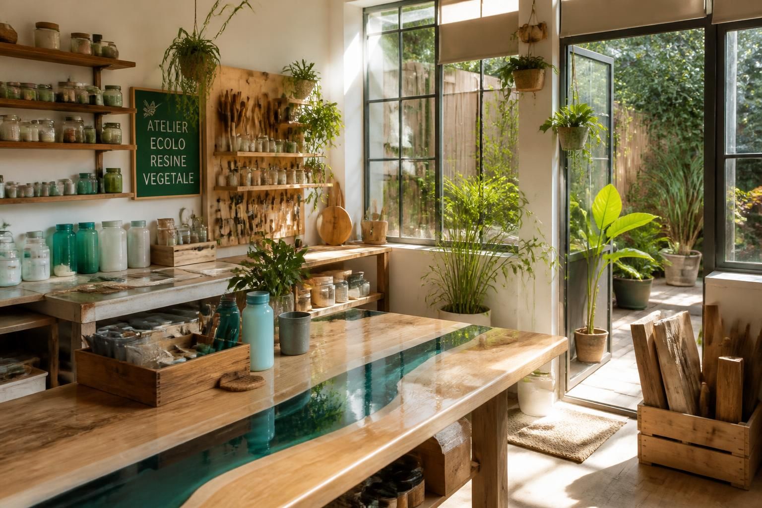 découvrez comment utiliser la résine époxy de manière écologique pour améliorer la santé de votre maison tout en respectant l'environnement.