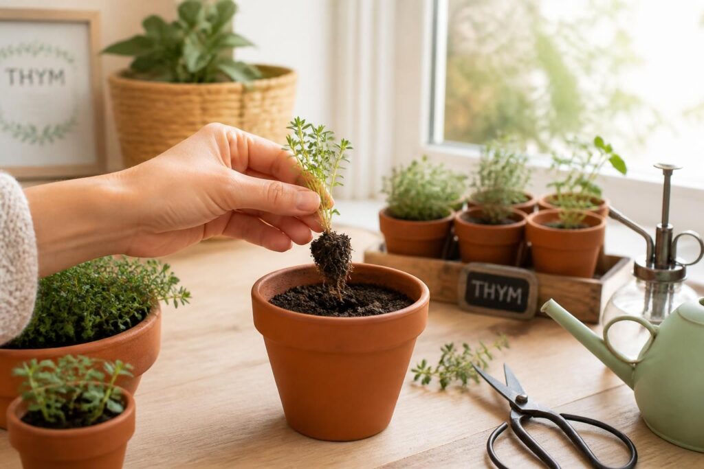 découvrez nos astuces simples et efficaces pour réussir la bouture de thym chez vous. apprenez à planter et entretenir vos boutures de thym facilement à la maison.