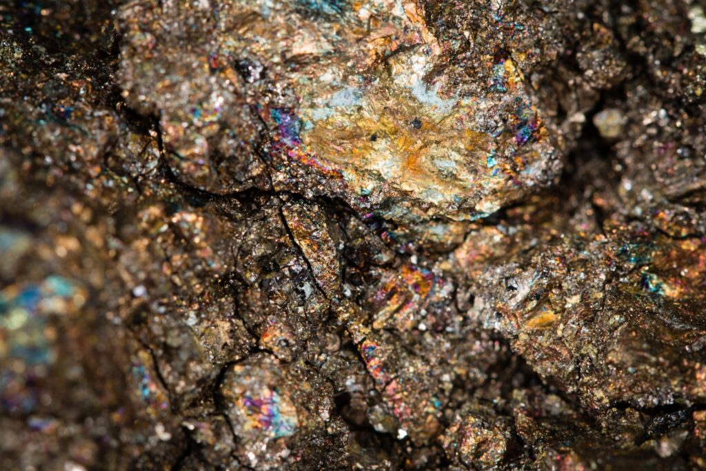 Chalcopyrite, Pentlandite, Pyrrhotite
