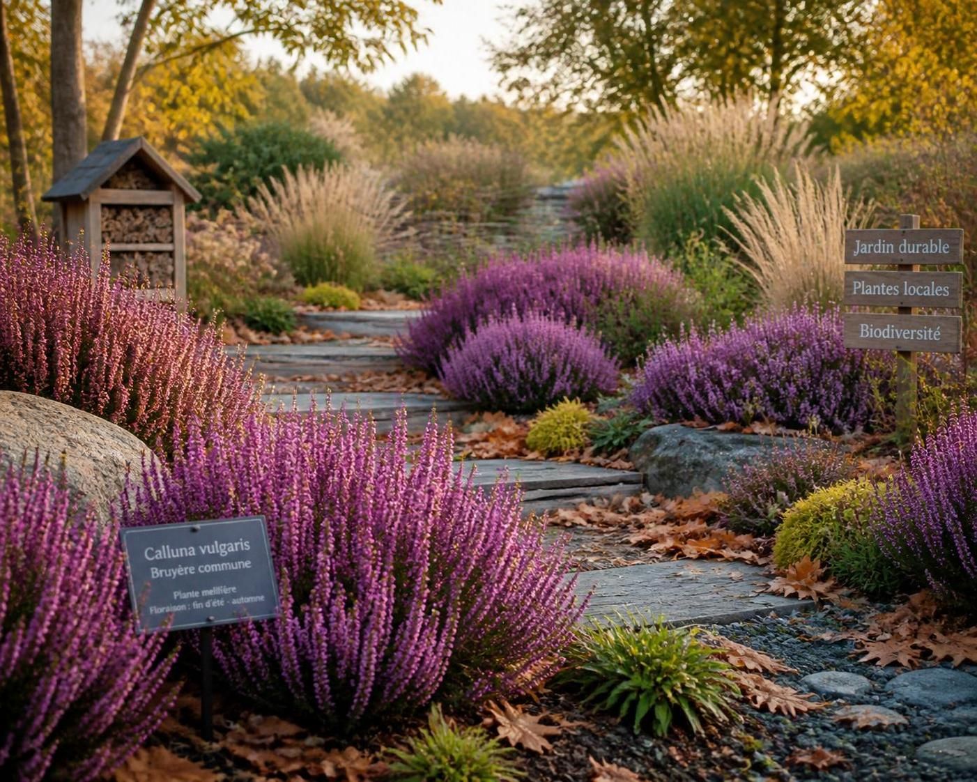 découvrez comment intégrer la calluna vulgaris, plante écologique par excellence, dans votre jardin durable pour favoriser la biodiversité et embellir votre espace naturel.