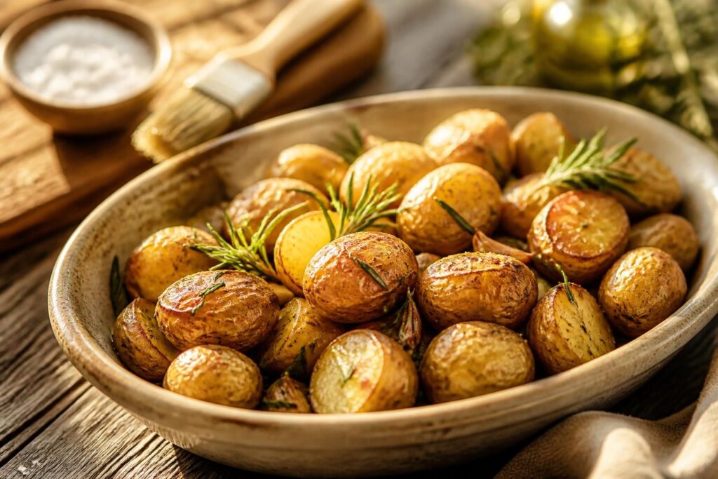 découvrez l'astuce ultime pour réussir la cuisson de la pomme de terre grenaille au four, croustillante à l'extérieur et savoureuse à l'intérieur. une recette simple et délicieuse pour sublimer vos repas.