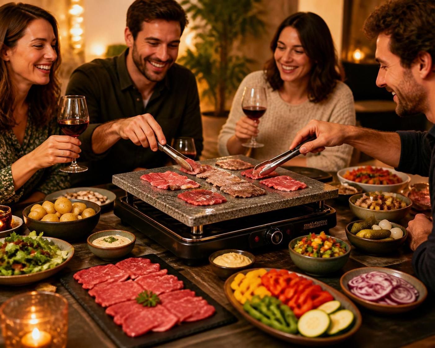 découvrez notre recette pour une pierrade de viande réussie, avec des astuces simples pour une soirée conviviale et gourmande entre amis ou en famille.