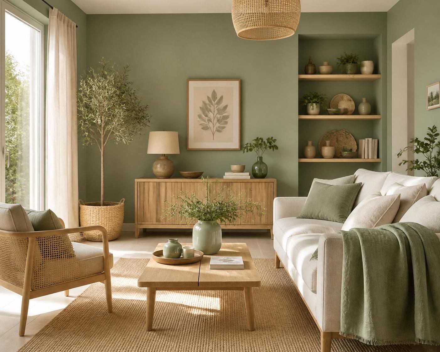 découvrez comment le vert sauge, cette teinte douce et apaisante, peut métamorphoser votre décoration intérieure en apportant fraîcheur et élégance à votre espace.
