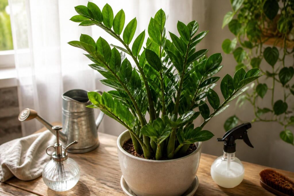 découvrez les conseils essentiels pour l'entretien du zamioculcas et apprenez les gestes simples pour garder votre plante toujours éclatante et en pleine santé.