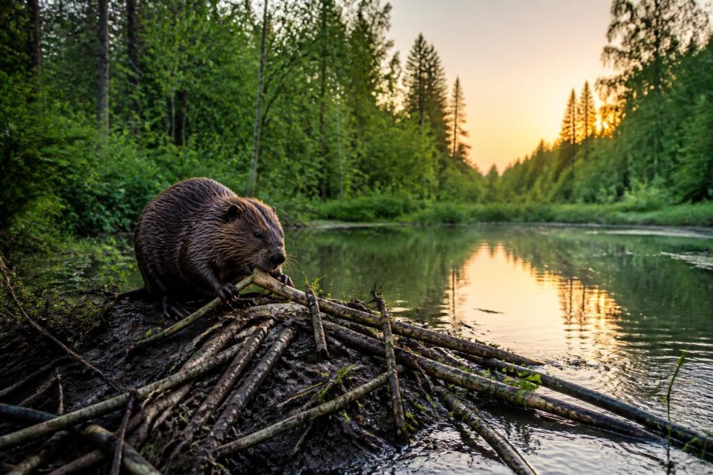 découvrez comment le castor influence positivement nos écosystèmes en façonnant les rivières et les forêts, et son rôle essentiel dans la préservation de l'environnement.