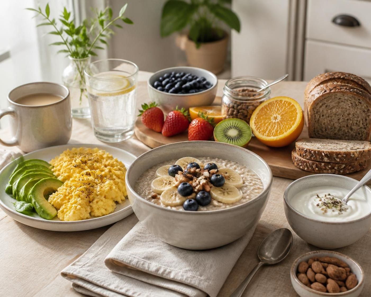 découvrez comment composer un petit-déjeuner équilibré pour rester énergique et bien tenir jusqu'au déjeuner grâce à des aliments sains et nutritifs.