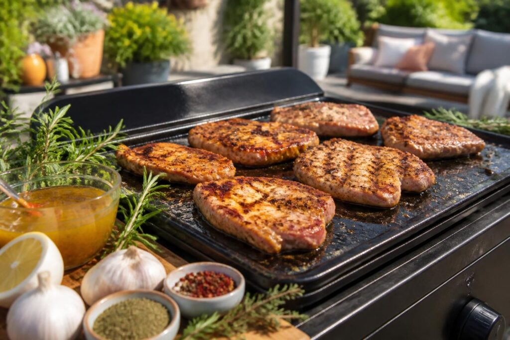 découvrez nos astuces pour réussir des grillades de porc marinées, tendres et savoureuses, parfaites pour vos repas gourmands et conviviaux.