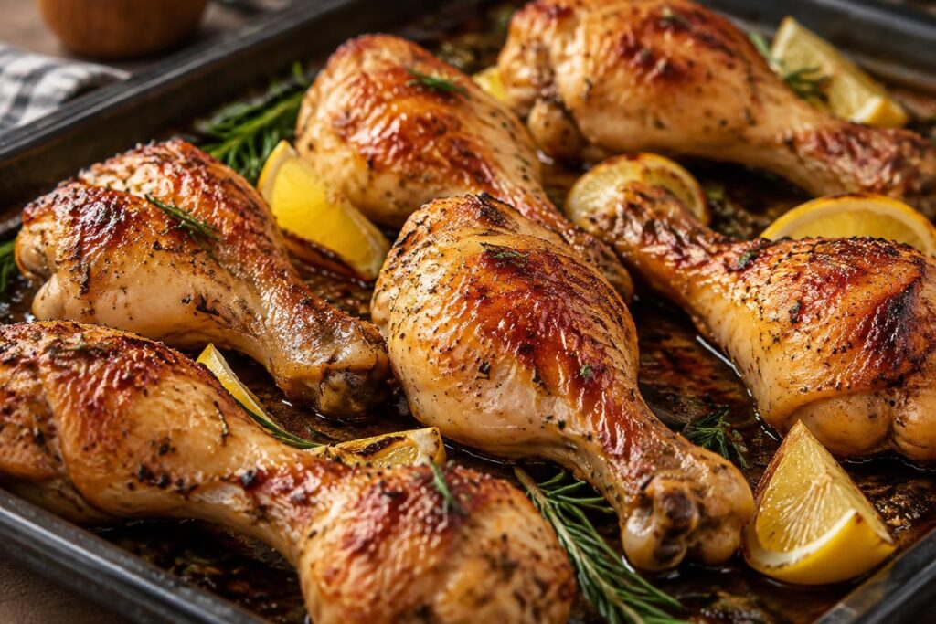 découvrez comment cuire des pilons de poulet au four pour obtenir une peau croustillante et dorée, avec une chair tendre et savoureuse.