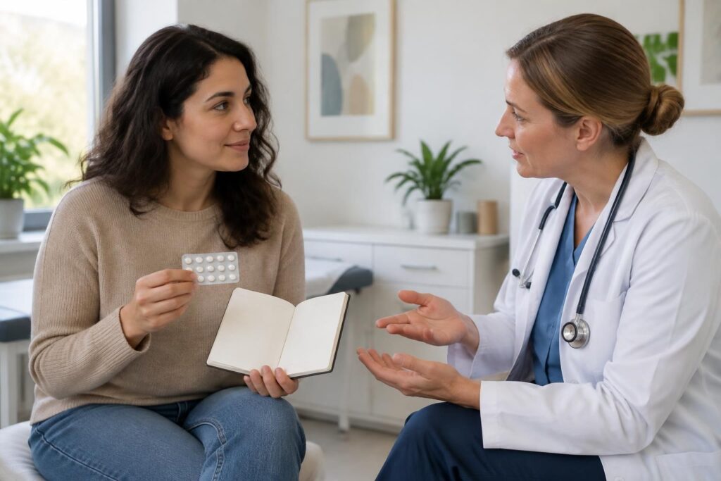 après l’arrêt de la pilule, découvrez les effets possibles sur le cycle, la peau et l’humeur, leur durée et les signes qui nécessitent un avis médical.