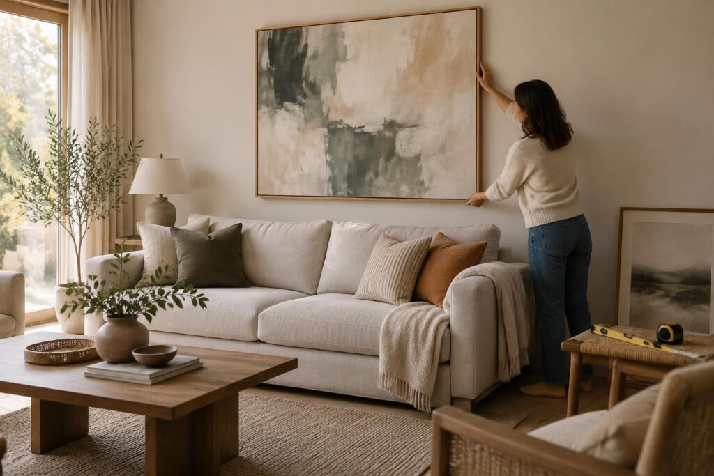 découvrez comment choisir un tableau adapté à votre décoration intérieure et apprenez à l’accrocher à la bonne hauteur pour sublimer votre espace.